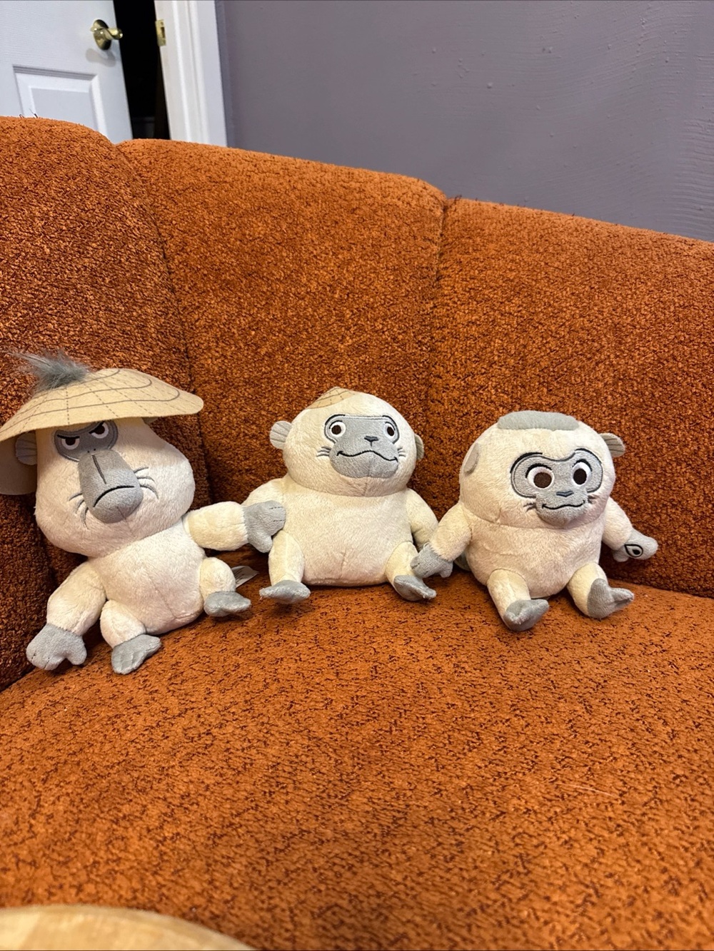 Disney Raya and the Last Dragon Chattering Ongis Plush 3-Piece Set